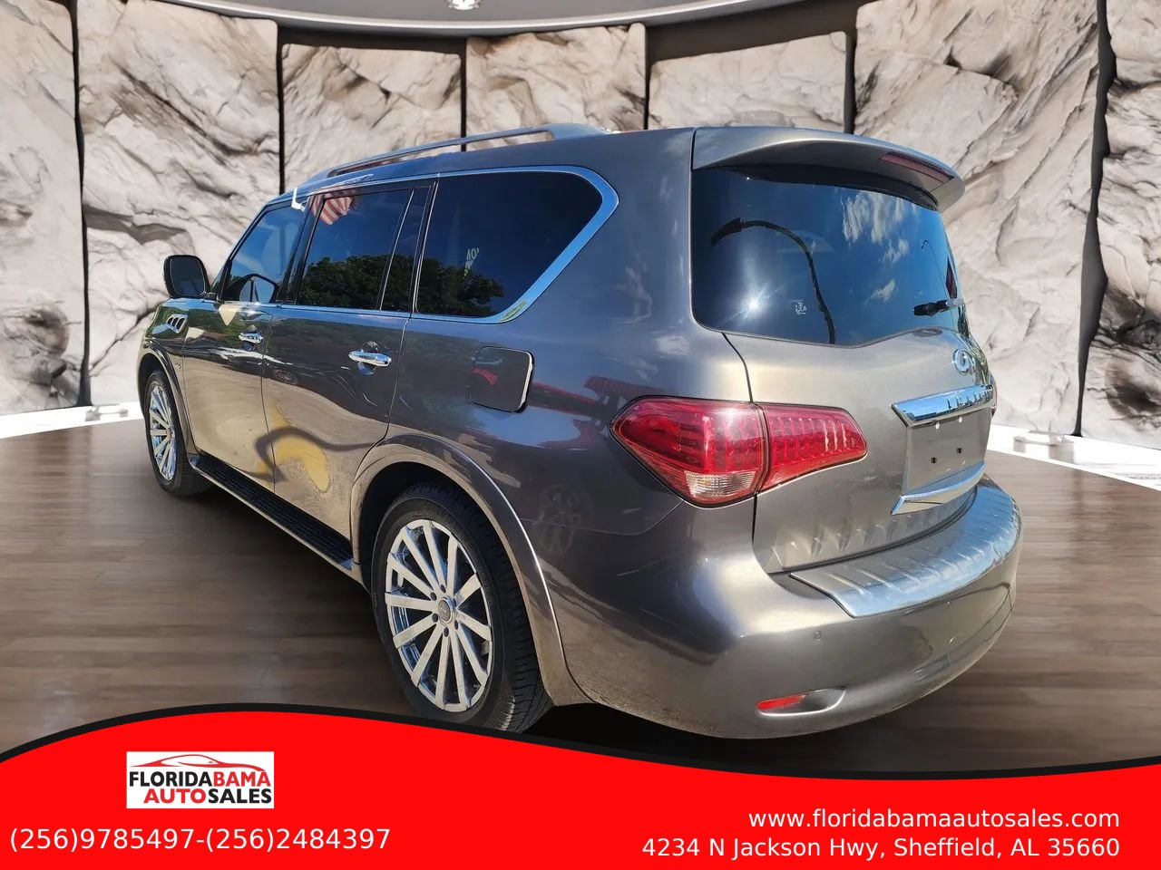Used 2015 INFINITI QX80 4WD w/ 22" Wheel Package image 5