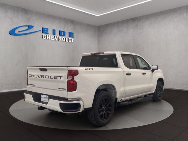 New 2026 Chevrolet Silverado 1500 Custom w/ Turbomax Blackout Package AWD/4WD image 7
