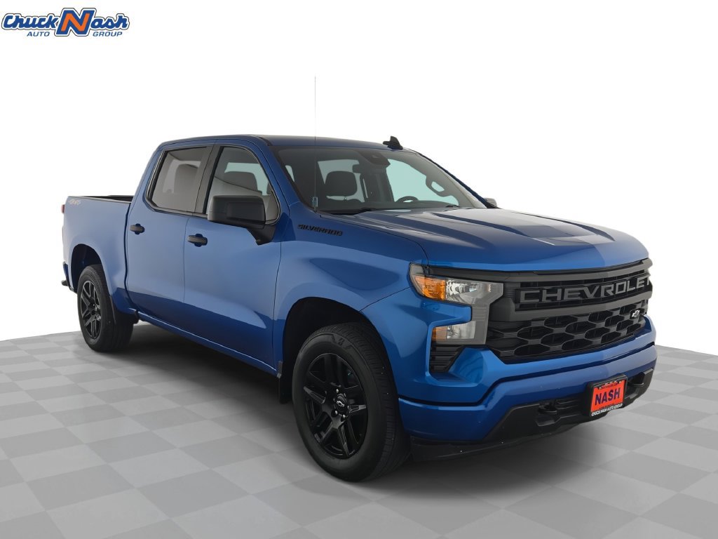 Used 2024 Chevrolet Silverado 1500 Custom w/ LPO, Dark Essentials Package