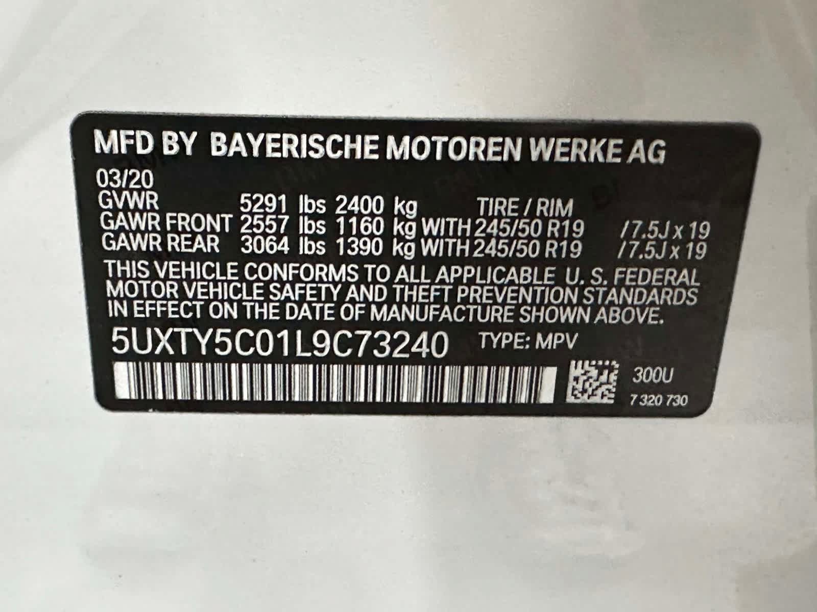 Used 2020 BMW X3 xDrive30i w/ M Sport Package 2 AWD/4WD image 39