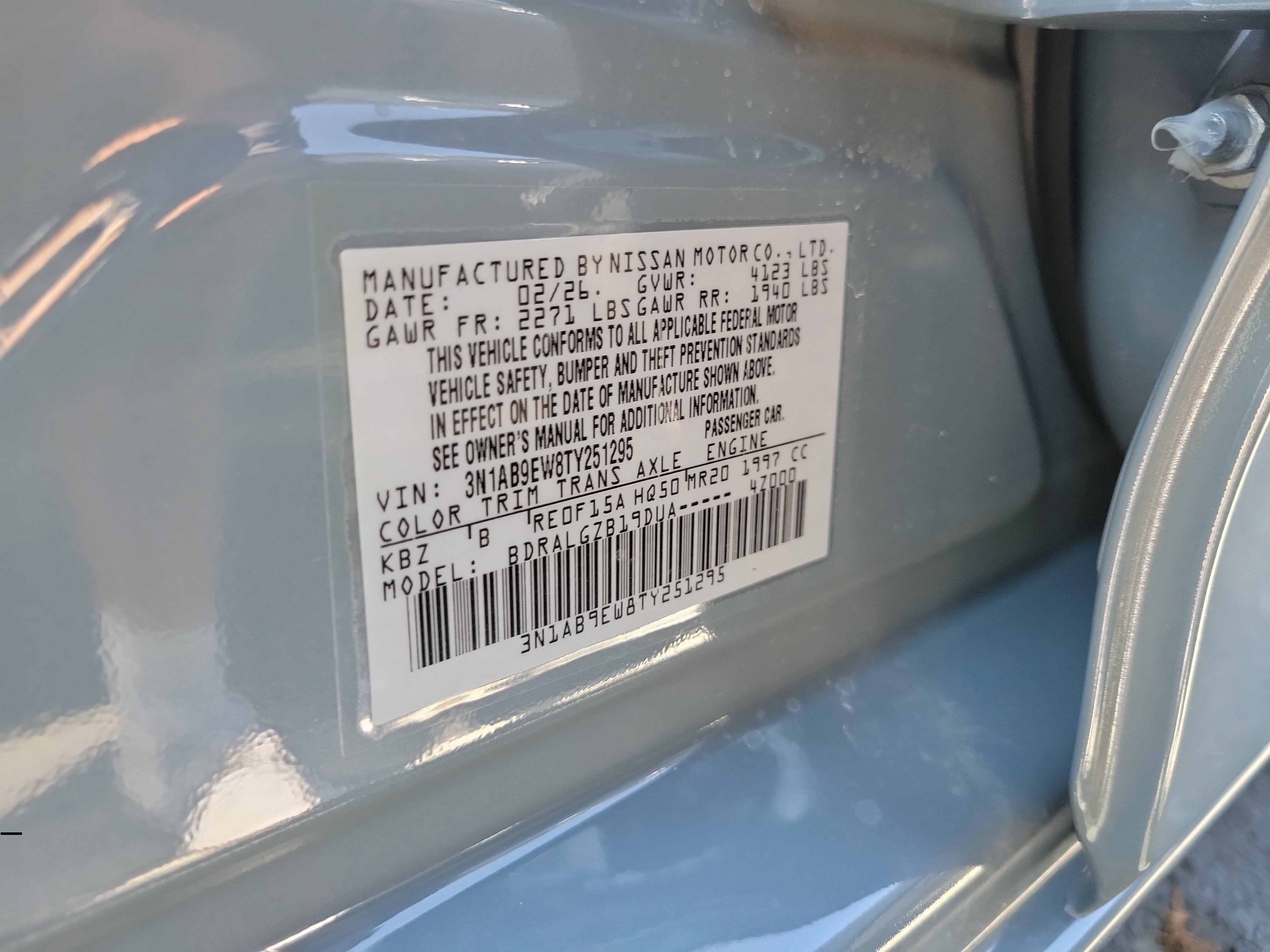 New 2026 Nissan Sentra SL image 16