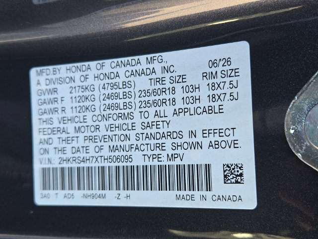 Used 2026 Honda CR-V EX-L image 28