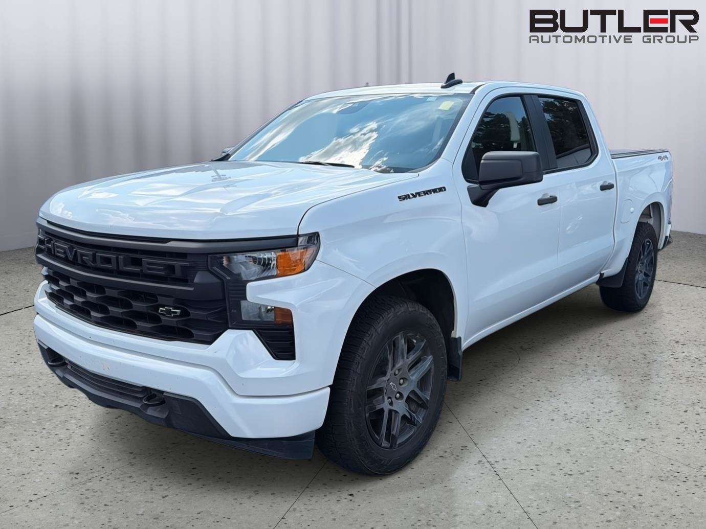 Used 2024 Chevrolet Silverado 1500 Custom w/ Turbomax Blackout Package
