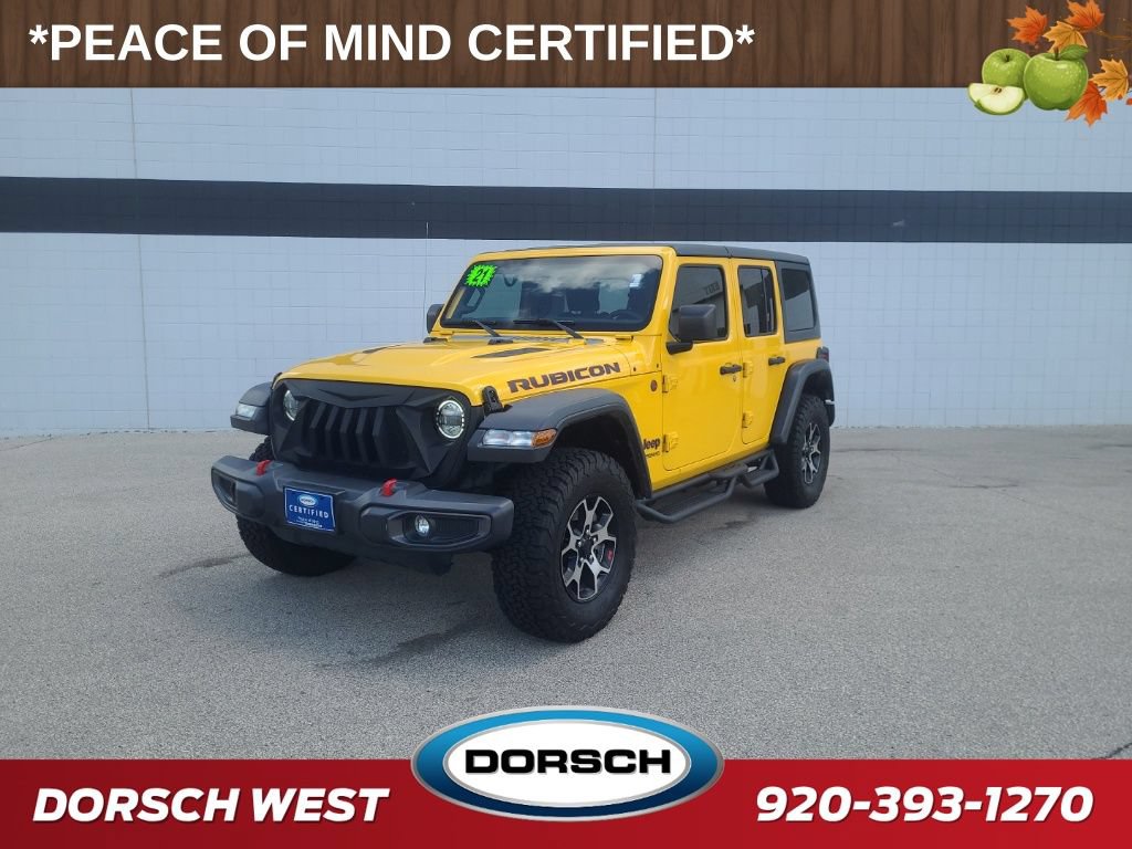Used 2021 Jeep Wrangler Unlimited Rubicon AWD/4WD image 1