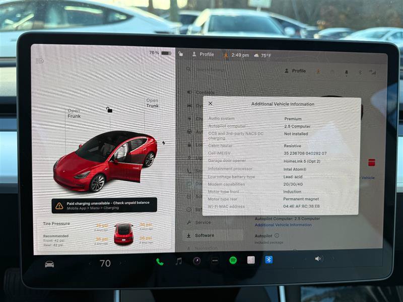 Used 2018 Tesla Model 3 Long Range AWD/4WD image 16