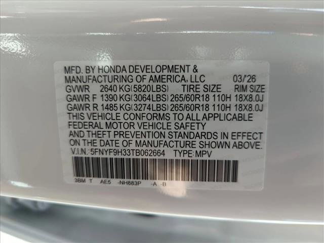 New 2026 Honda Passport RTL image 17