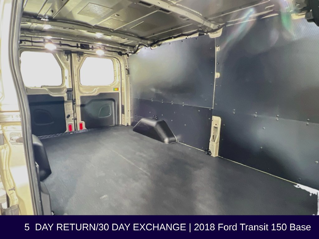 Certified 2018 Ford Transit 150 148 Low Roof w/ Premium Package RWD image 28