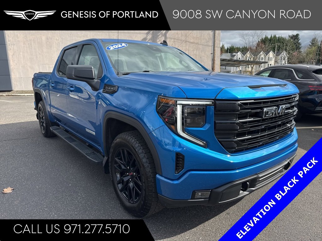 Used 2024 GMC Sierra 1500 Elevation w/ LPO, Elevation Black Package