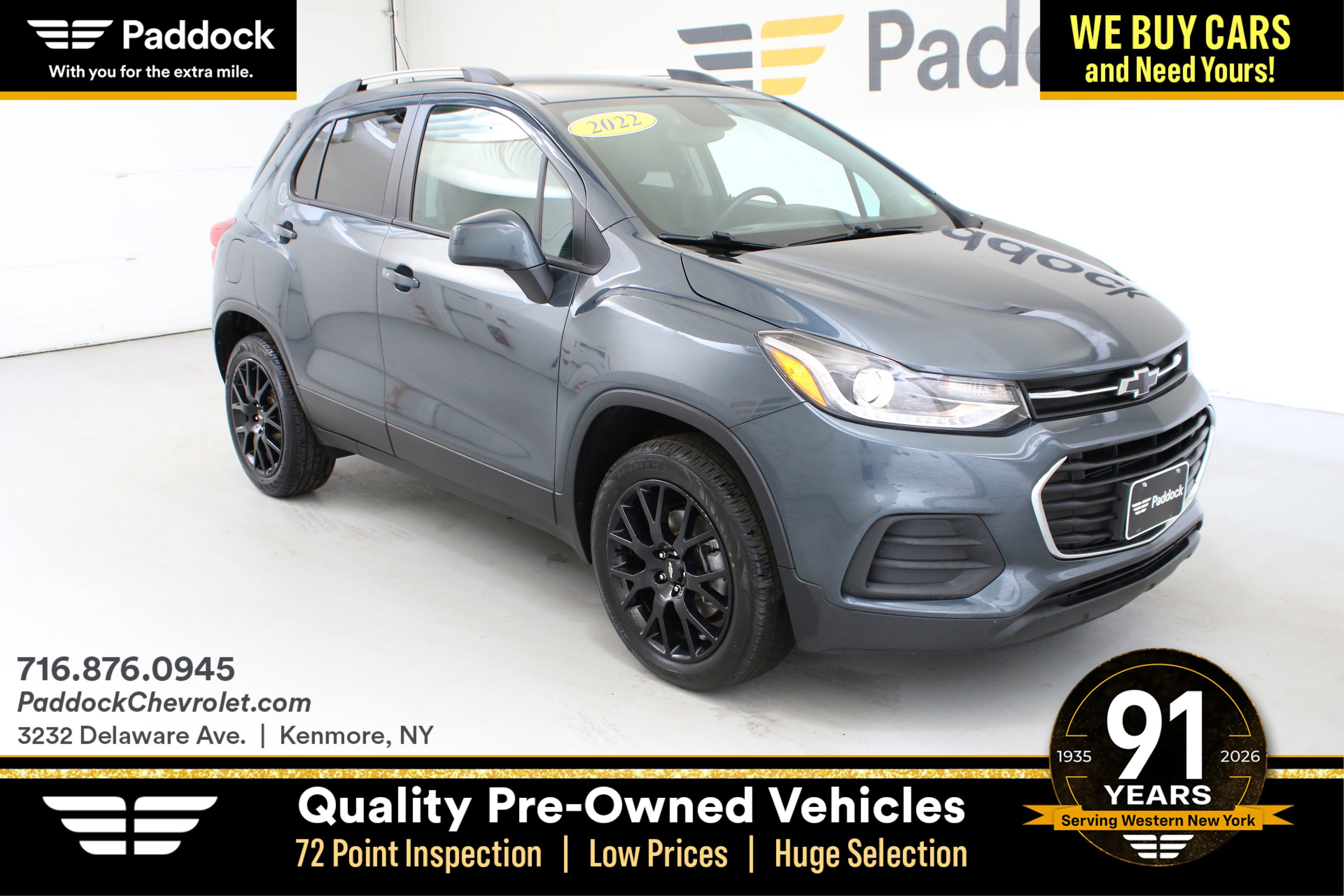 Used 2022 Chevrolet Trax LT w/ Driver Confidence Package