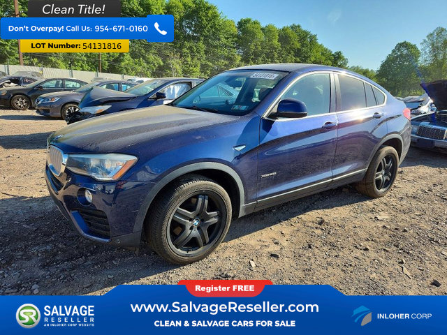Used 2016 BMW X4 xDrive28i AWD/4WD image 1