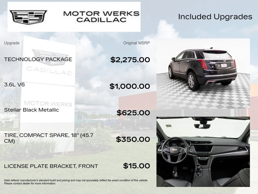 Certified 2022 Cadillac XT5 Premium Luxury w/ Technology Package image 9