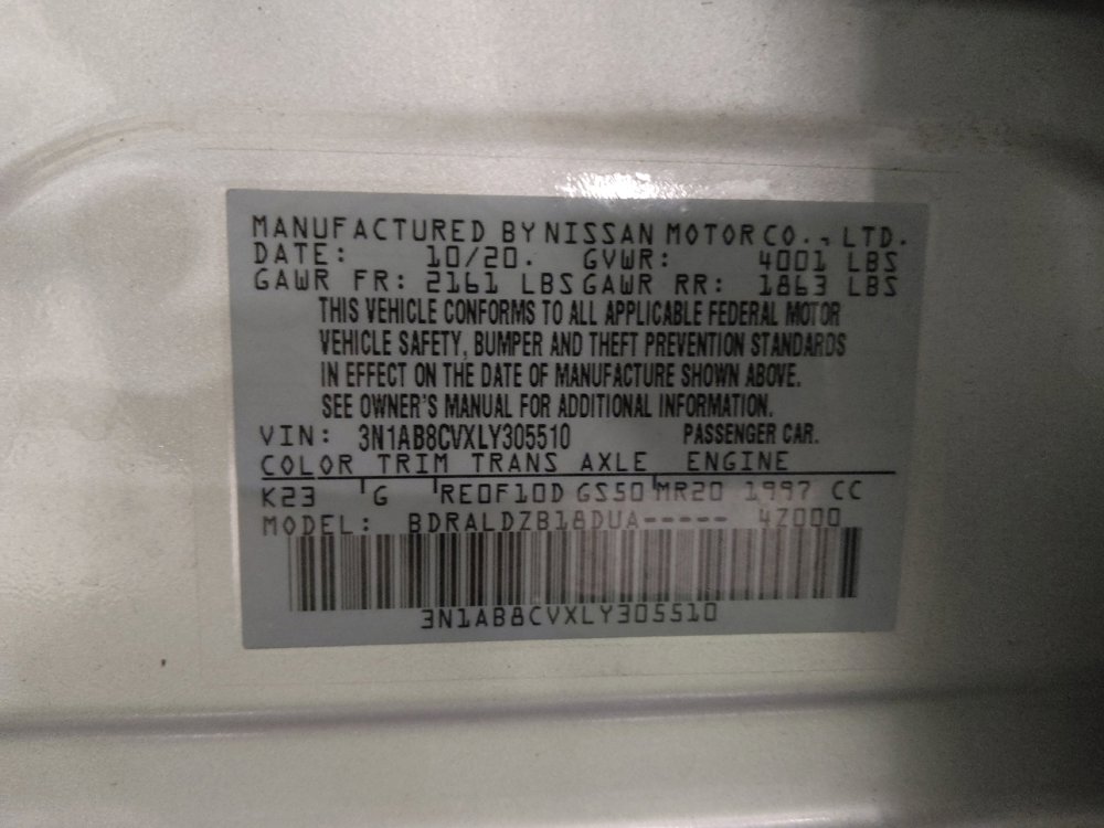 Used 2020 Nissan Sentra SV w/ Electronics Package FWD image 33