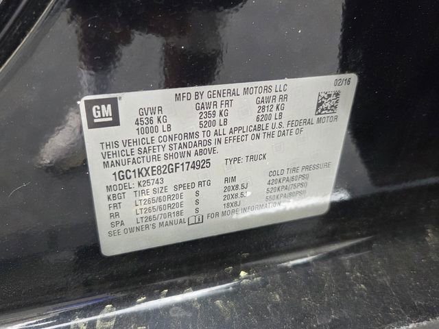 Used 2016 Chevrolet Silverado 2500 High Country w/ Duramax Plus Package image 6