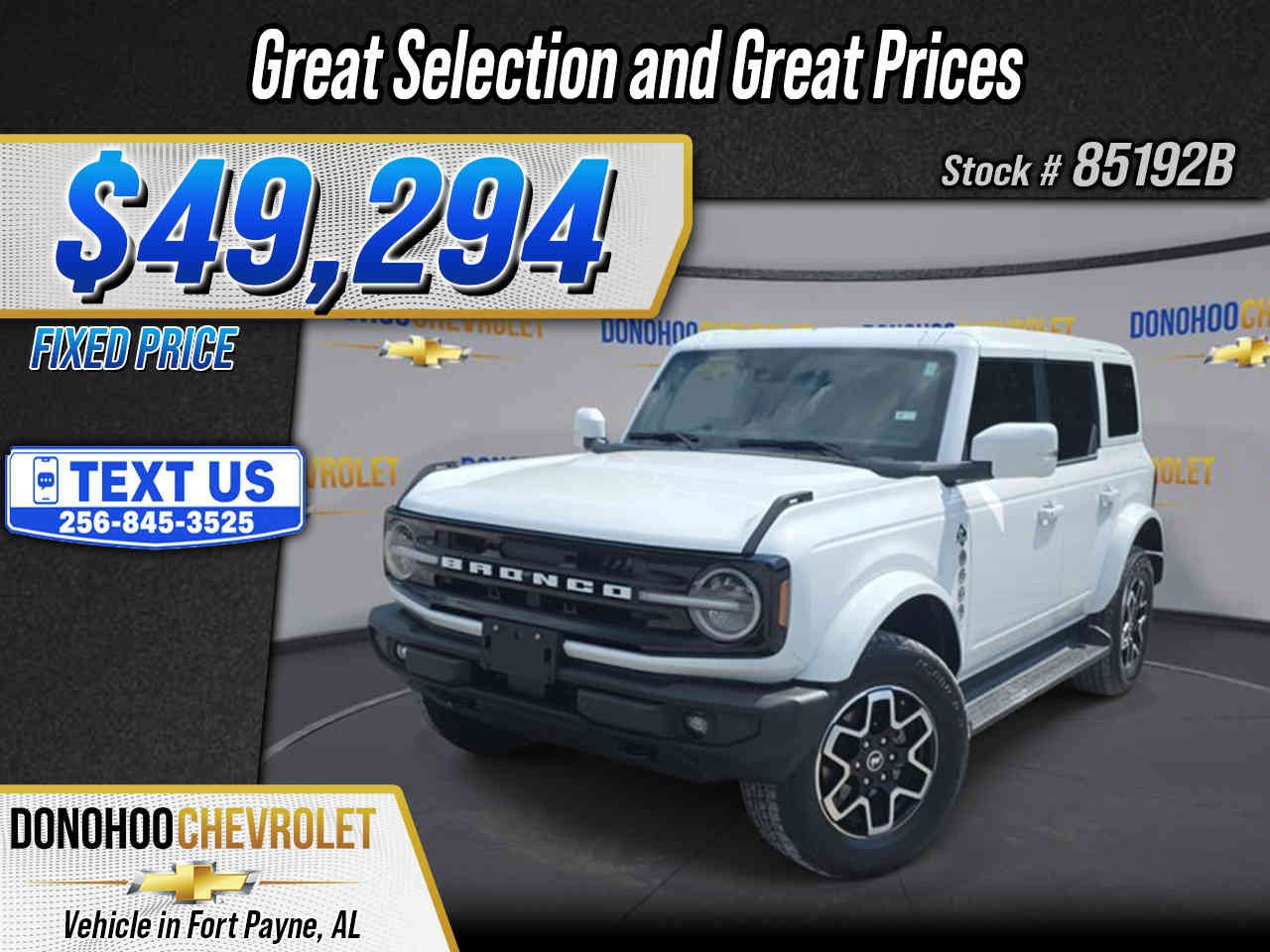 Used 2025 Ford Bronco Outer Banks AWD/4WD image 1