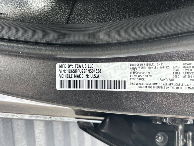 Used 2023 RAM 1500 TRX w/ TRX Level 2 Equipment Group AWD/4WD image 38