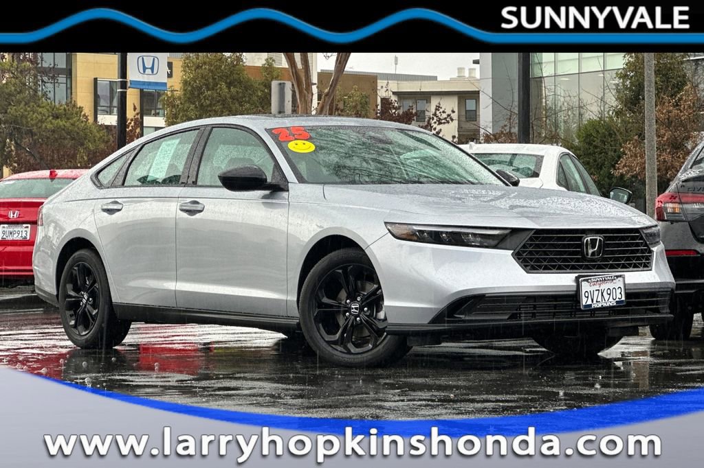 Certified 2025 Honda Accord SE