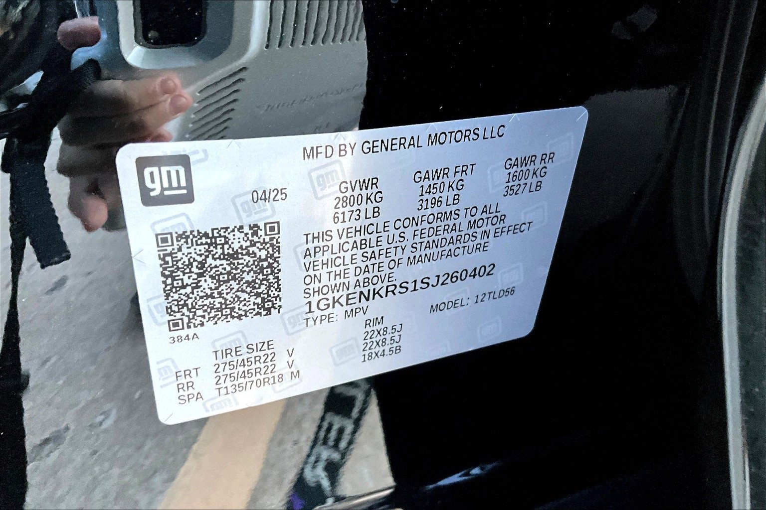 New 2025 GMC Acadia Elevation w/ Black Edition image 13