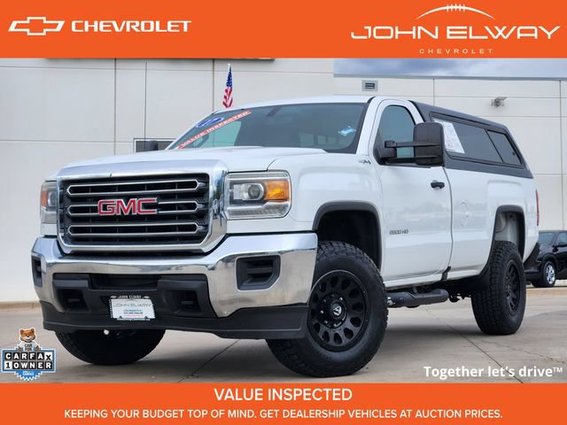 Used 2017 GMC Sierra 2500 4x4 Regular Cab w/ Snow Plow Prep Package 360° Tour
