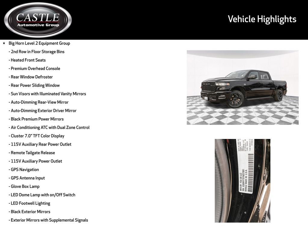 New 2026 RAM 1500 Big Horn image 3