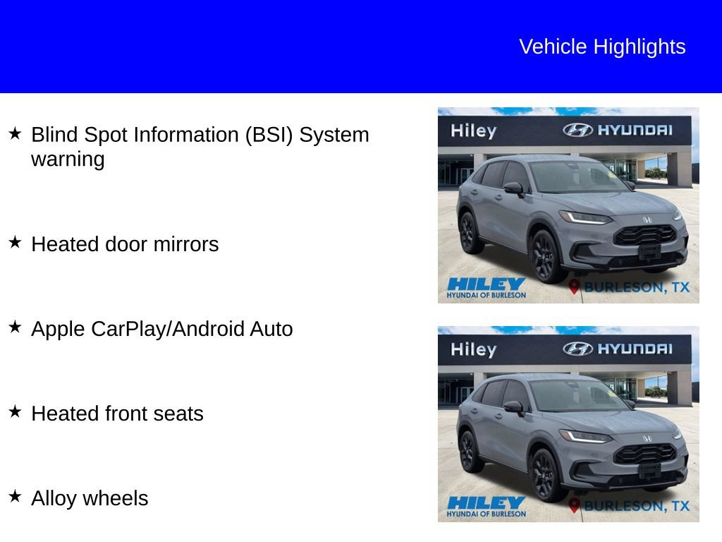 Used 2024 Honda HR-V Sport image 10