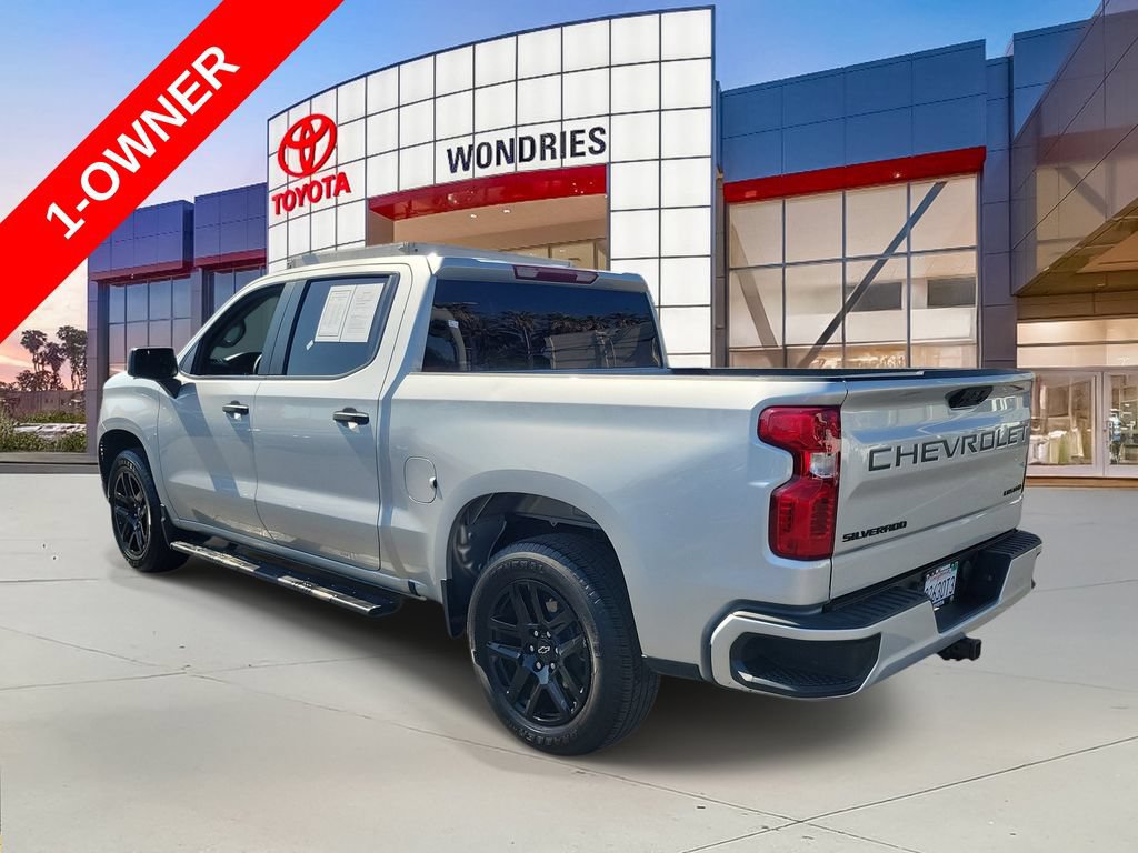 Used 2022 Chevrolet Silverado 1500 Custom w/ LPO, Dark Essentials Package RWD image 5