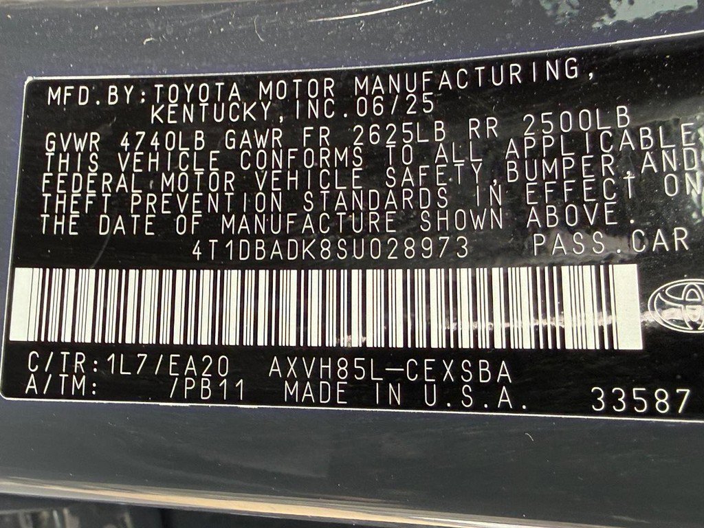 Certified 2025 Toyota Camry SE w/ Convenience Package image 23