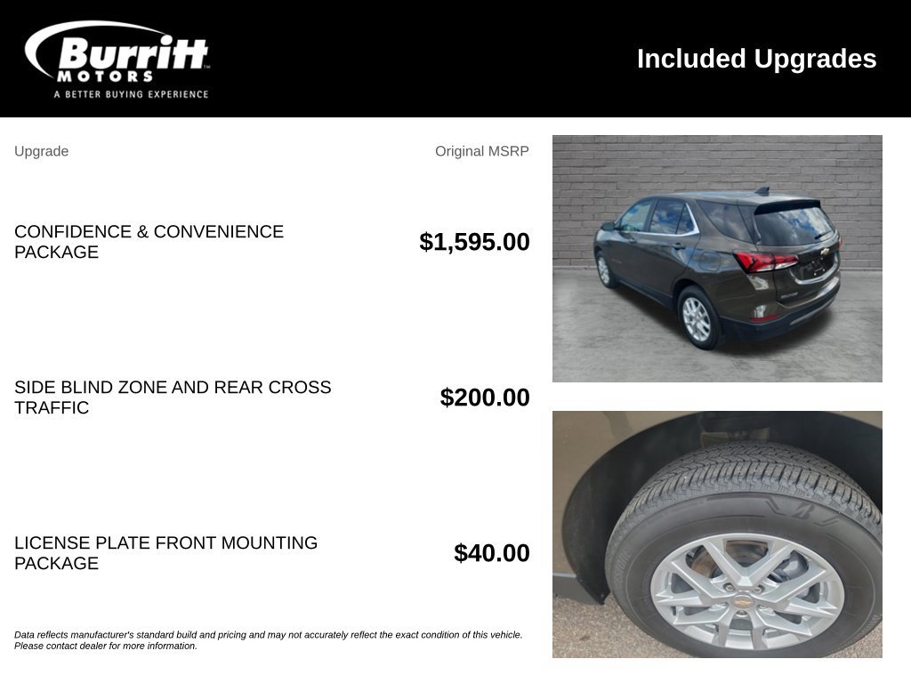 Used 2023 Chevrolet Equinox LT AWD/4WD image 3
