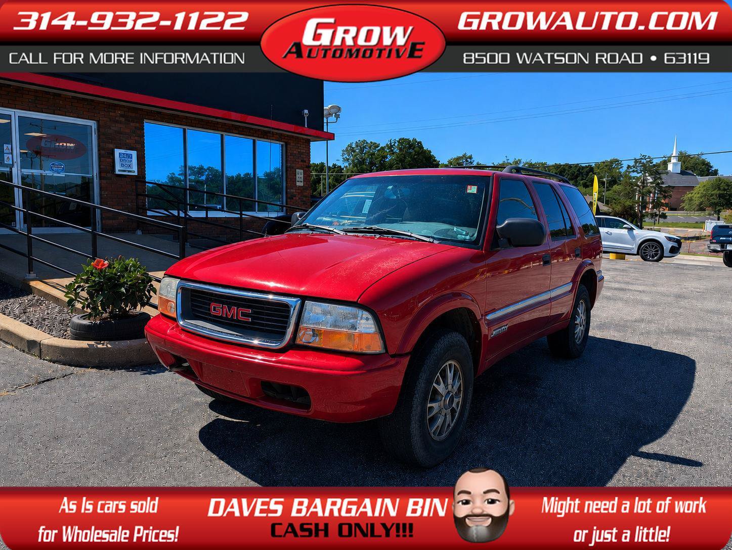 Used 2001 GMC Jimmy SLT w/ SLT Luxury Equipment Group