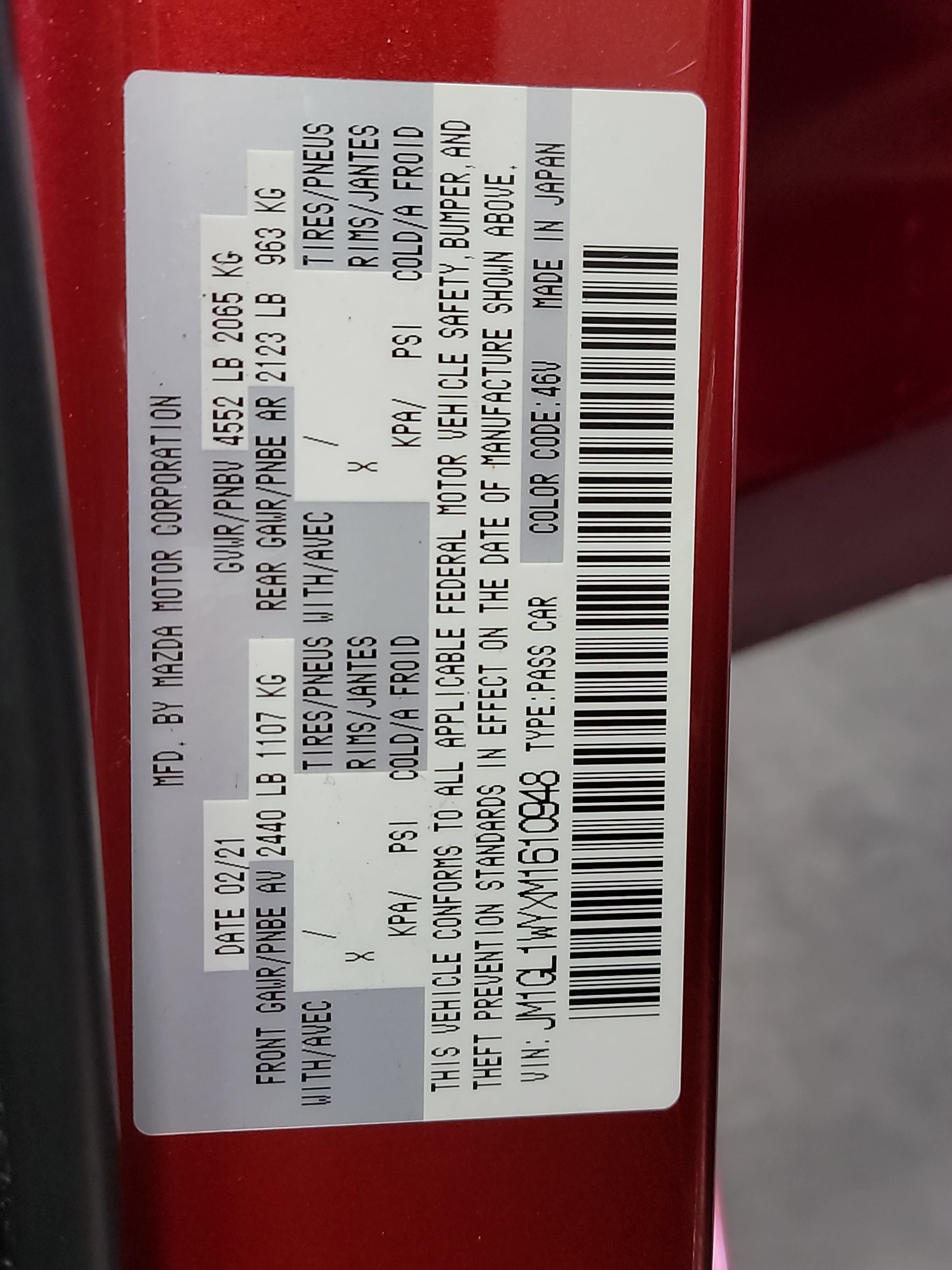 Used 2021 MAZDA MAZDA6 Grand Touring Reserve FWD image 33