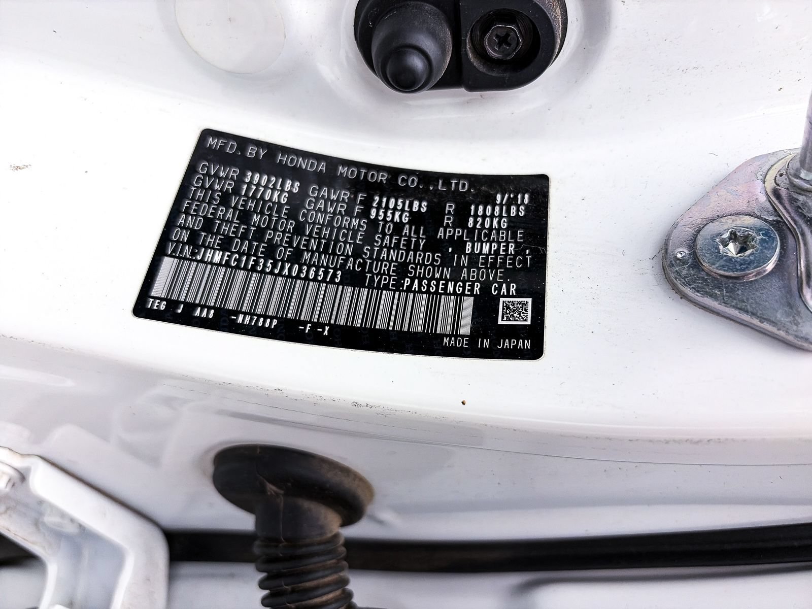 Used 2018 Honda Civic EX-T image 28