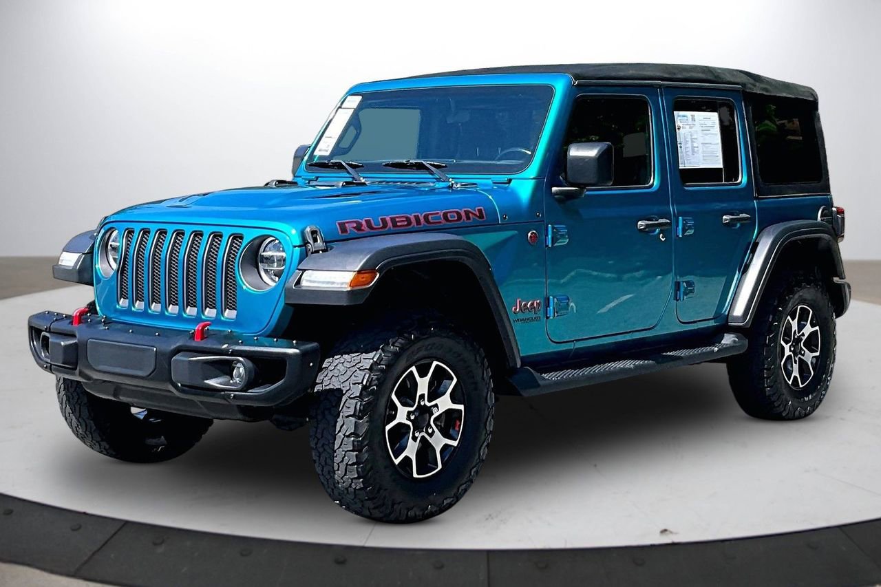 Used 2020 Jeep Wrangler Unlimited Rubicon w/ Steel Bumper Group AWD/4WD image 4