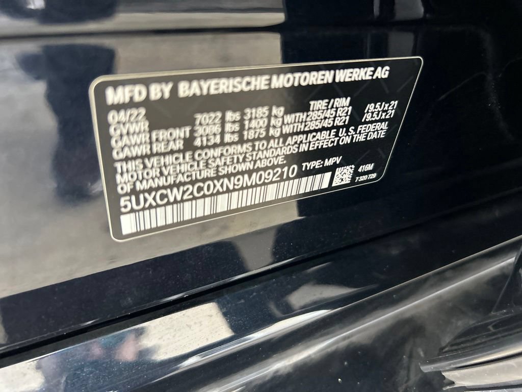Used 2022 BMW X7 xDrive40i w/ M Sport Package AWD/4WD image 64