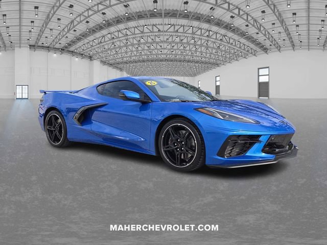 Certified 2025 Chevrolet Corvette Stingray Preferred Cpe w/ Z51 Performance Package RWD image 1