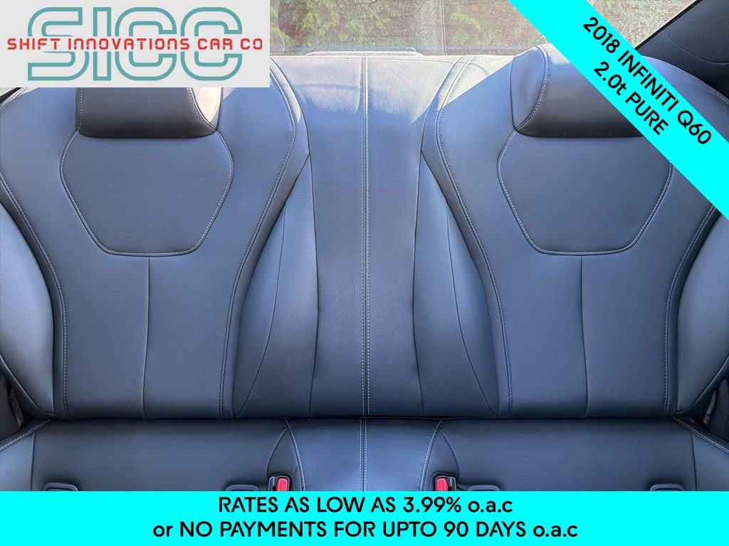 Used 2018 INFINITI Q60 2.0t w/ Moonroof Package RWD image 23