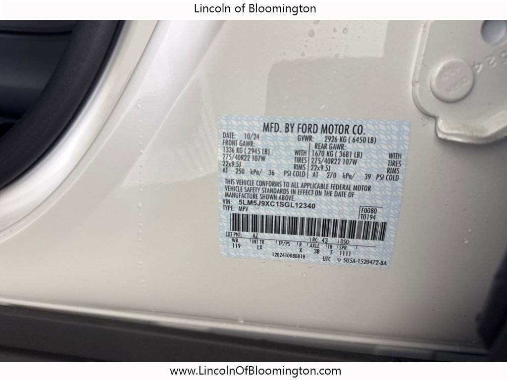 New 2025 Lincoln Aviator Black Label image 69