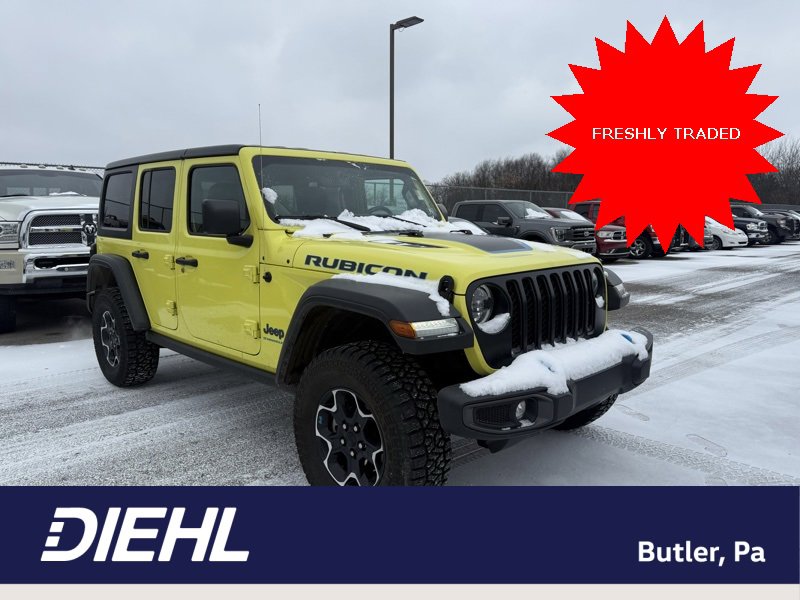Used 2023 Jeep Wrangler Unlimited Rubicon 4xe w/ Cold Weather Group video 1