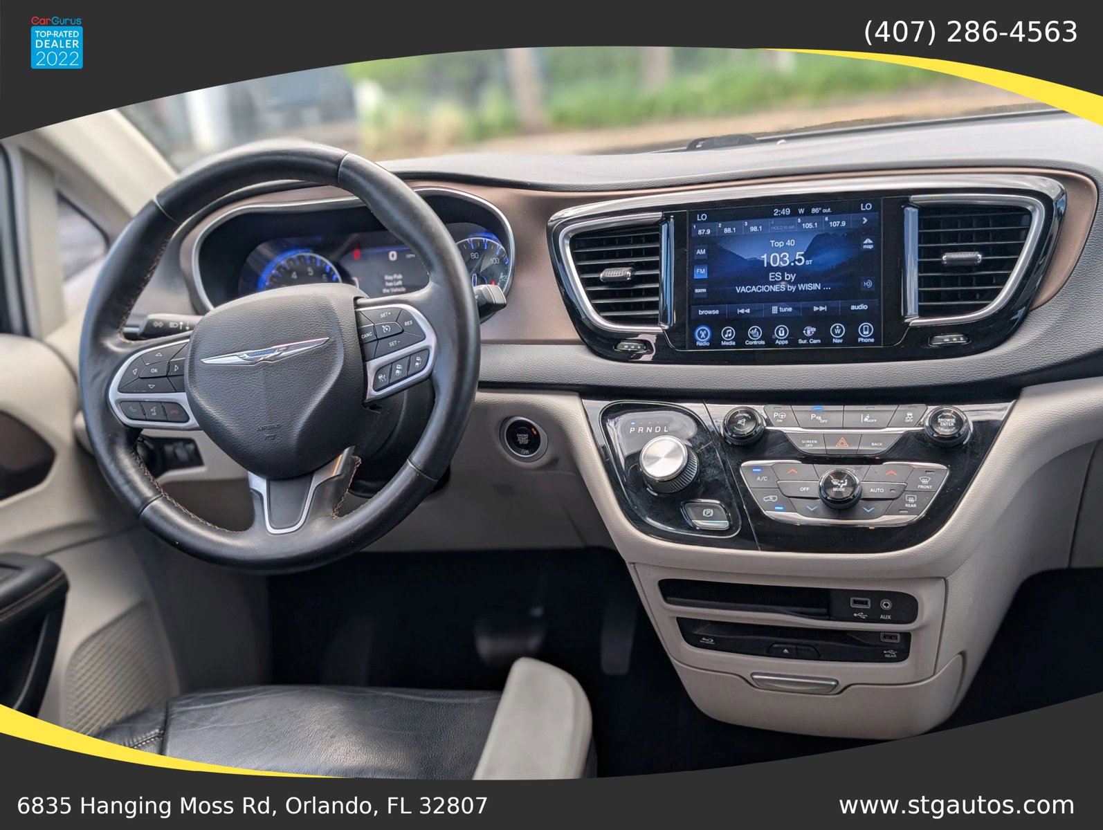 Used 2017 Chrysler Pacifica Touring-L Plus w/ Advanced Safetytec Group FWD image 15