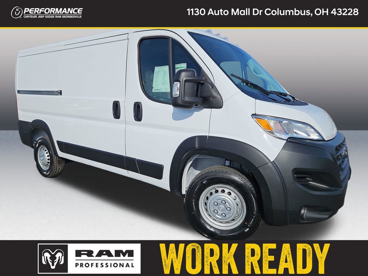 New 2026 RAM ProMaster 2500 w/ Convenience Group