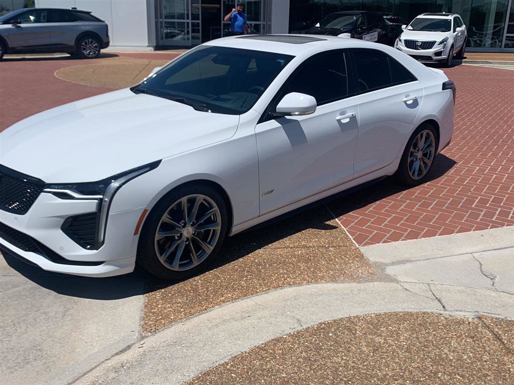 Used 2024 Cadillac CT4 V w/ Navigation Package RWD image 2