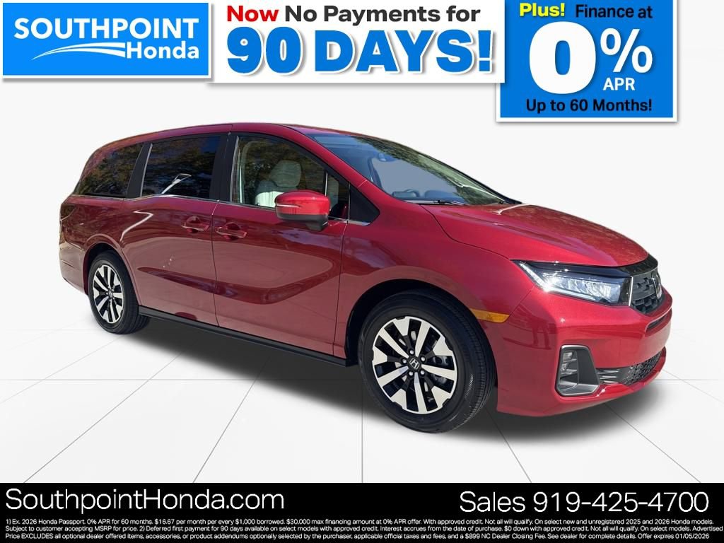 New 2026 Honda Odyssey EX-L