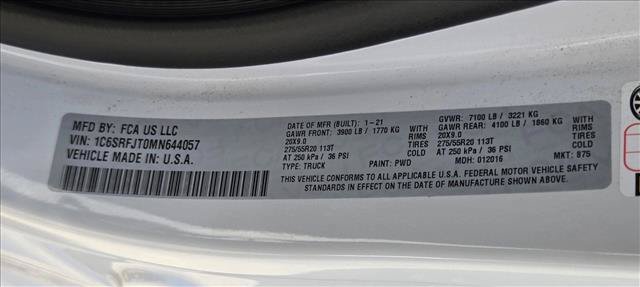 Used 2021 RAM 1500 Laramie AWD/4WD image 25