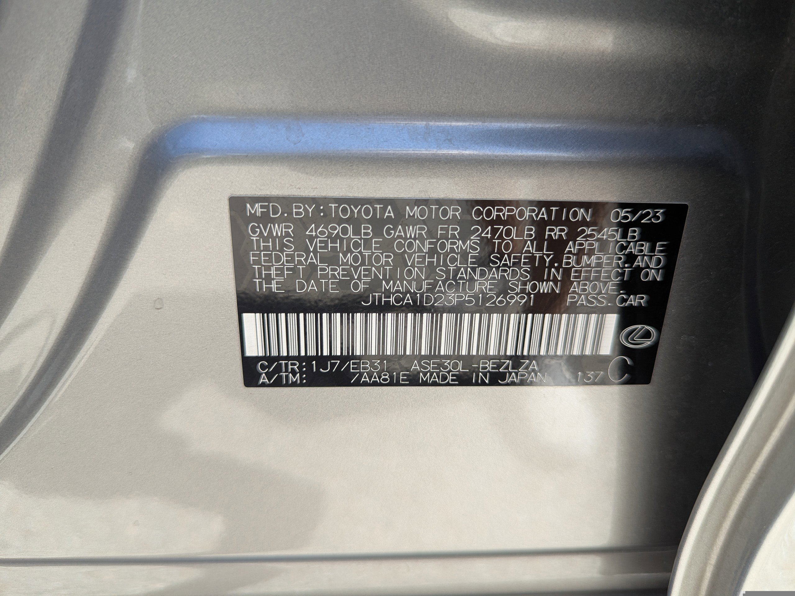 Used 2023 Lexus IS 300 w/ Comfort Package image 41