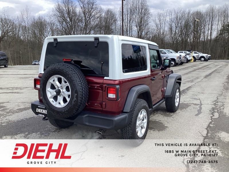 Used 2021 Jeep Wrangler Sport image 7