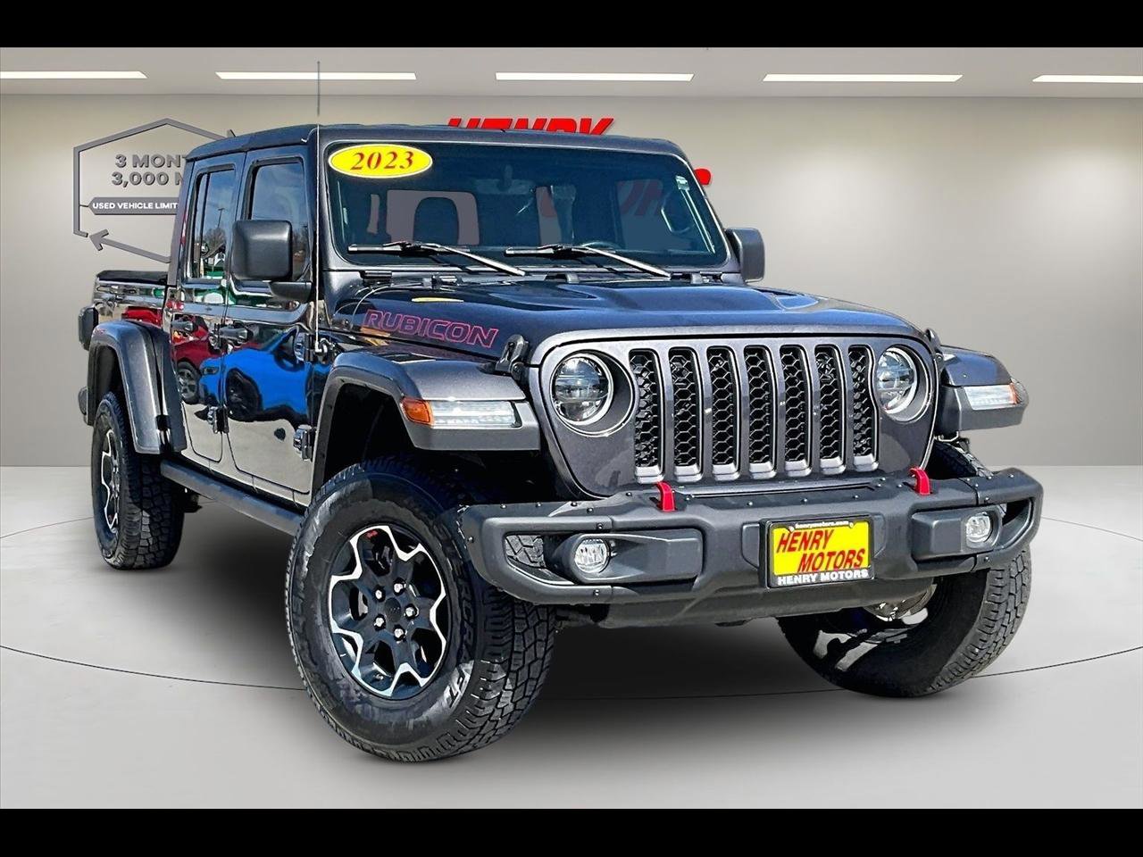 Used 2023 Jeep Gladiator Rubicon w/ LED Lighting Group image 1