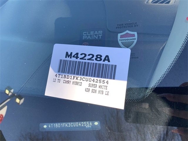 Used 2012 Toyota Camry XLE image 34