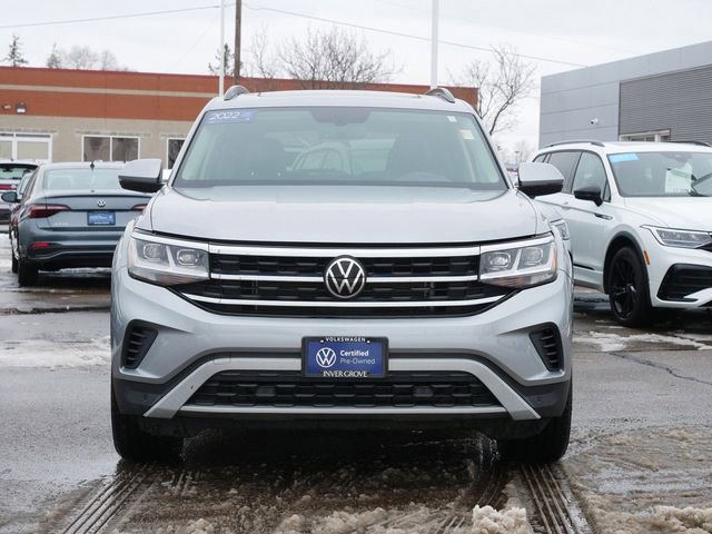Certified 2022 Volkswagen Atlas SE w/ Panoramic Sunroof Package image 2