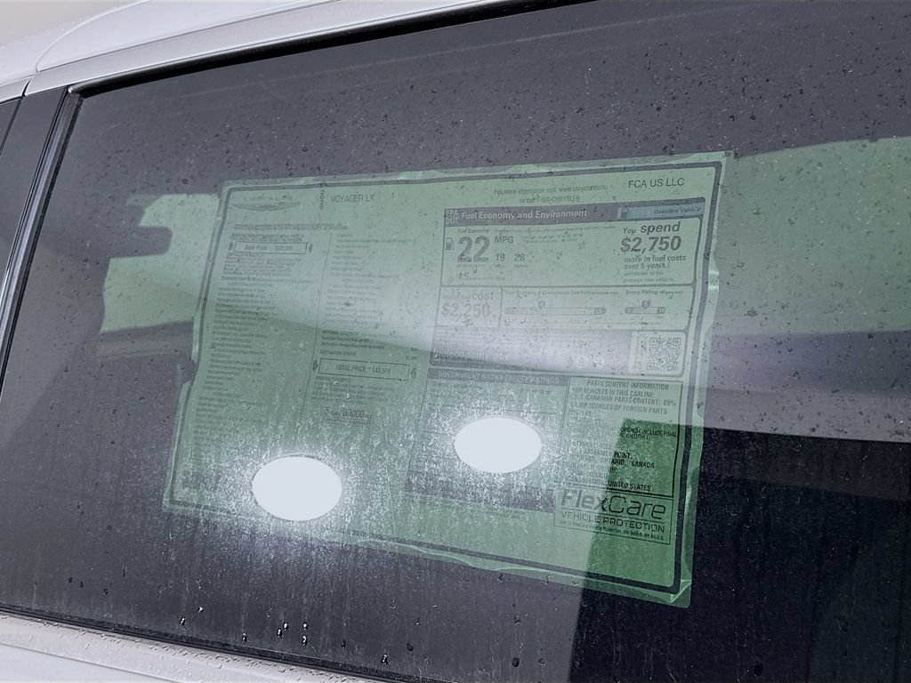 New 2026 Chrysler Voyager LX FWD image 12