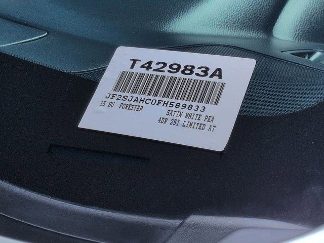 Used 2015 Subaru Forester 2.5i Limited w/ Popular Package #2 AWD/4WD image 19