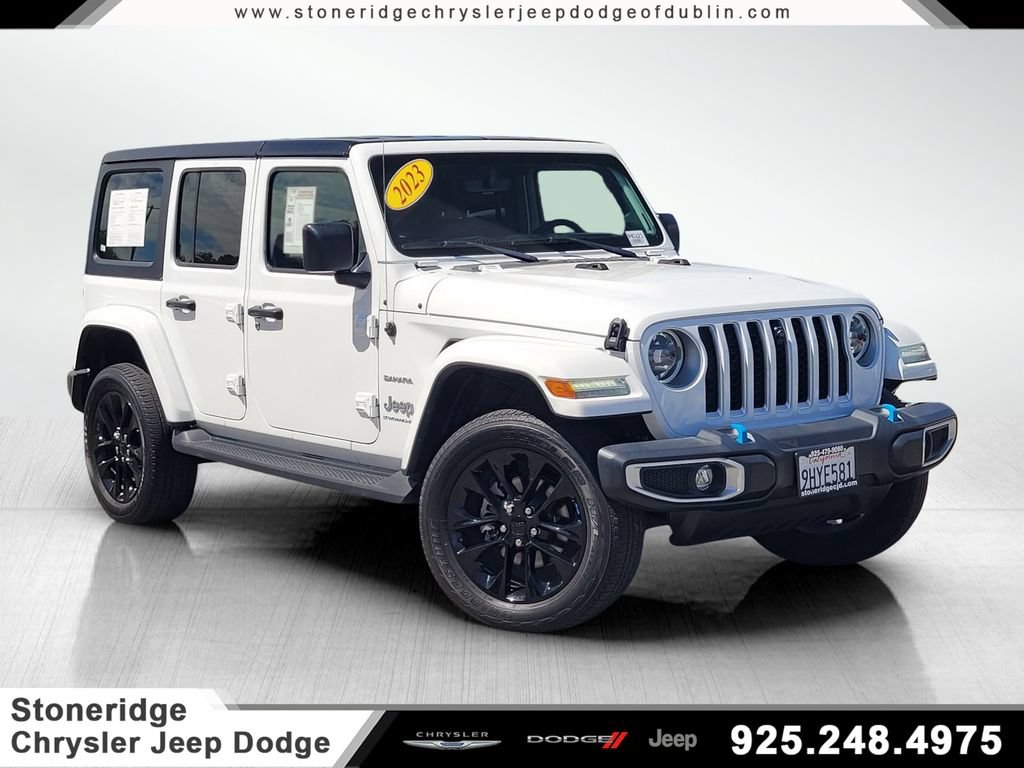 Used 2023 Jeep Wrangler Unlimited Sahara w/ Cold Weather Group