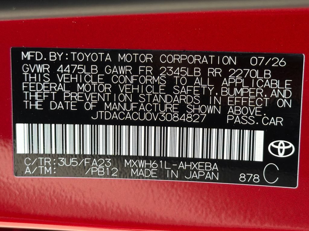 New 2027 Toyota Prius Plug-In Hybrid FWD image 37